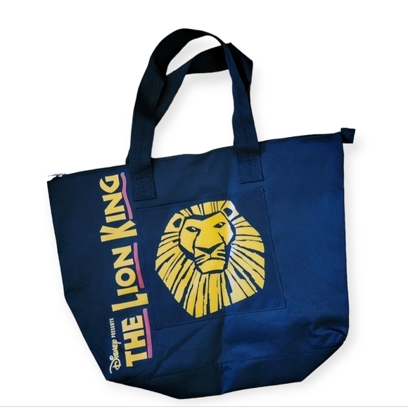 Disney The Lion King Large Tote Bag Zippered top - Picture 1 of 12